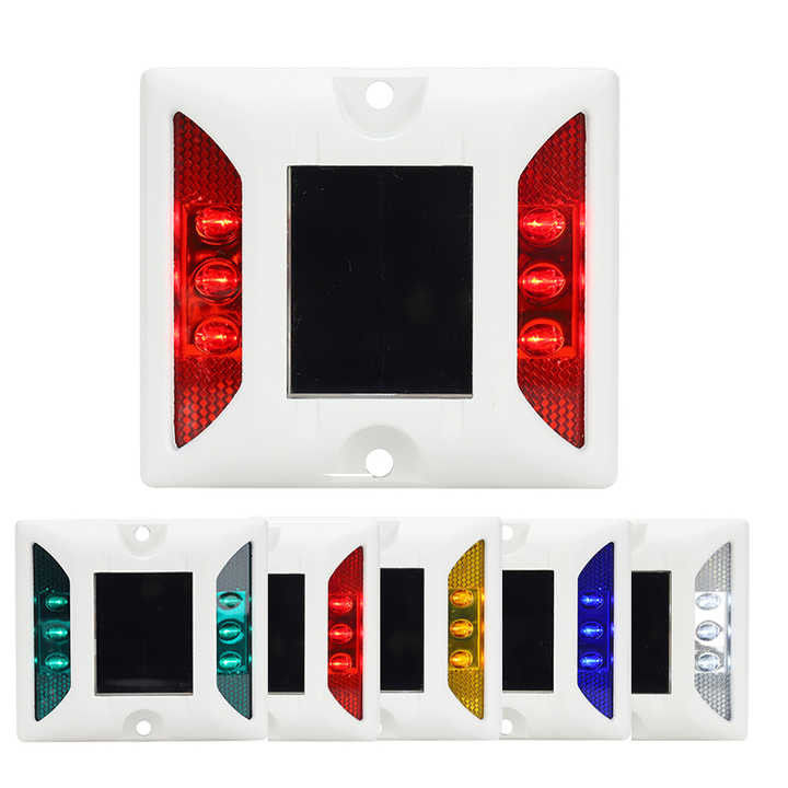 Epistar LED Chip Alüminyum Güneş LED Yol Çubukları 2.5V Yol Güvenliği Çözümleri İçin