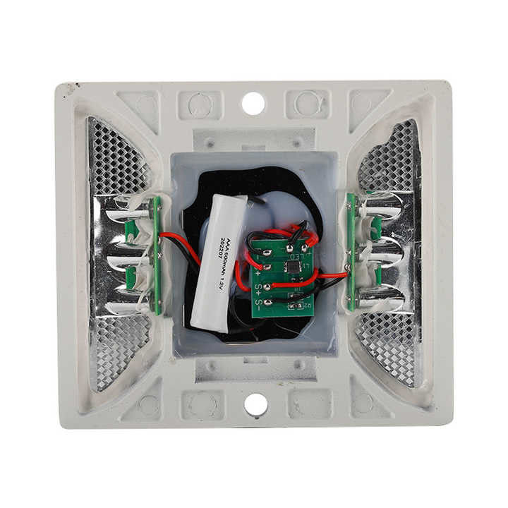 125 * 110 * 25mm Mavi Güneş LED Yol Çubukları Yanıp sönen Kedi Gözü Yol İşareti