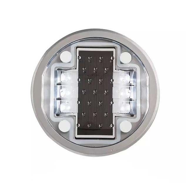 Parlak Güneş Enerjisi Yolu Yansıtıcıları IP68 5 LED Renkli