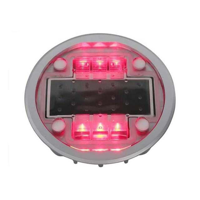 Kırmızı LED Renkli Otoyol Güneş Yol İşaretçileri Yol Güvenliği İçin