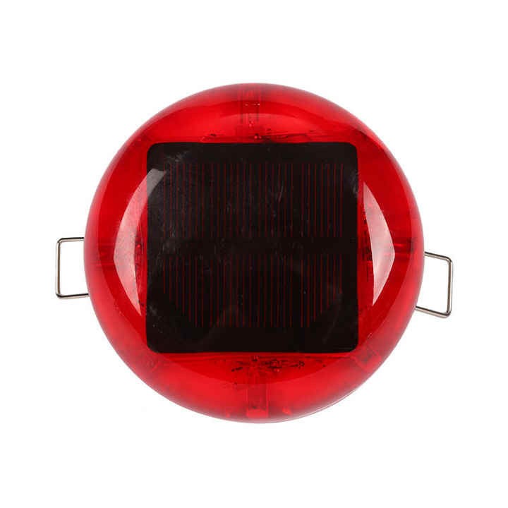 LED Işıklar Ağır Güçlü Güneş LED Plastik Kediler Gözleri İşaretleyici Yolu Yansıtıcısı
