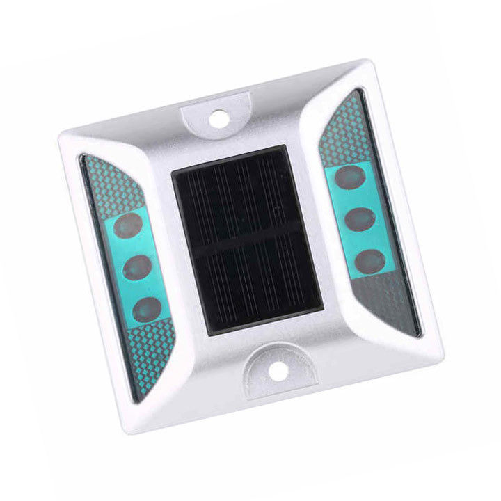 LED kedi gözleri yansıtıcı yansıtıcı IP68 Tek taraflı alüminyum güneş yol ışığı