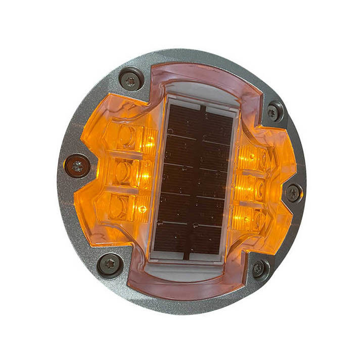 IP68 IL300 Solar Road Stud Light LED Solar Powered Cat Eyes Pavement Markers Güneş enerjisiyle çalışan kedi gözleri
